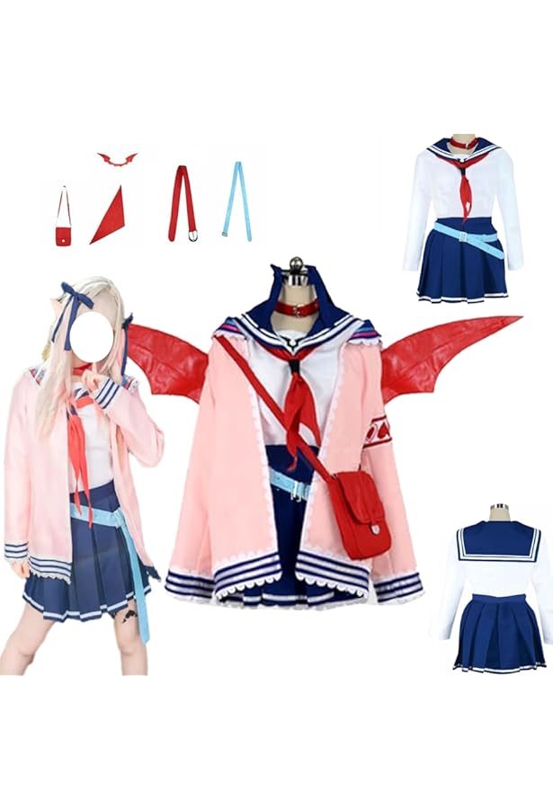 Amazon.co.jp: [QINGCHENG] バーチャルYouTuber 魔界ノりりむ コスプレ